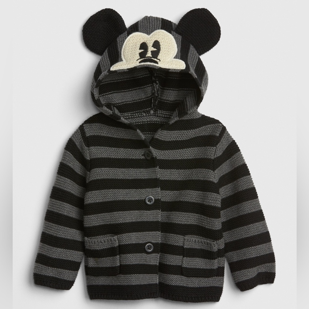 Baby Gap Hooded Mickey Sweater